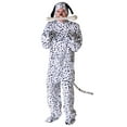 thumbnail image 1 of Fun Costumes Black Spotted White Fur Dalmatian Dog Jumpsuit, 1 of 9