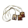 thumbnail image 4 of AMLESO Catholic Scapular Pendant Traditional Detailed Christmas Decoration Handmade, 4 of 8