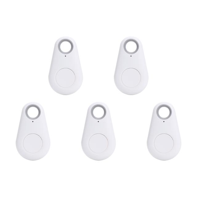 Localizador Alarma Antipérdida Con Billetera para Rastreador GPS Compatible Dientes (Whi Blue
