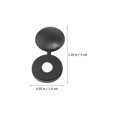 thumbnail image 5 of FOMIYES 120pcs Screw Cap Washer Top Hinged Screw Cover Replacement Decorative Screw Cap, 5 of 8