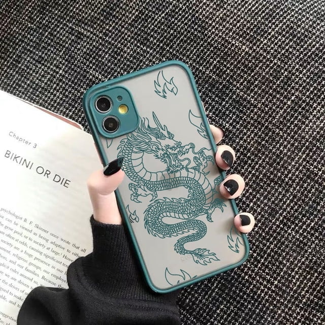 Funda de teléfono Dragon para Xiaomi Mi 13 11 Lite 12T 11T Poco F5 X5 X3 Pro Redmi 10C Note 12 11S 11 10 9, funda trasera transparente con parachoques suave Tan Jianjun unisex