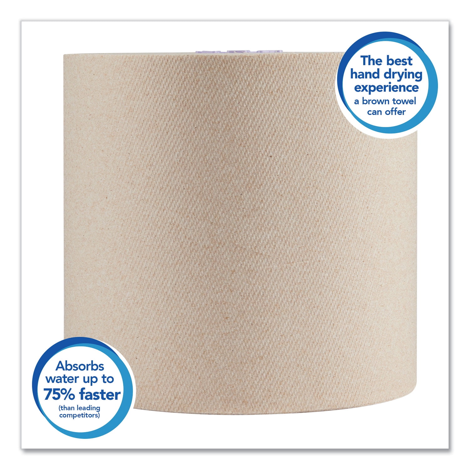 Scott Essential 100% Recycled Fiber Hard Roll Towel, 1.75