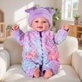 thumbnail image 4 of Muñeca BABESIDE Mermaid de 43 cm, cuerpo suave con accesorios, 4 of 8