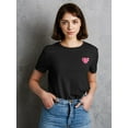 thumbnail image 2 of Love Lettering T-Shirt Women -Image by Shutterstock, Female 5X-Large, 2 of 4
