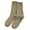 Brown, variant on Women's Thermal Crew Socks Lined Non- Slipper Socks for Postpartum Sleep Gold