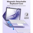 thumbnail image 5 of Getino for iPad Air 13 (M4/M3/M2) & Pro 12.9 6th/ 5th/ 4th/ 3rd Gen Case with Keyboard – Multi-Touch Trackpad, 7-Color Backlit, Detachable, 5 of 8