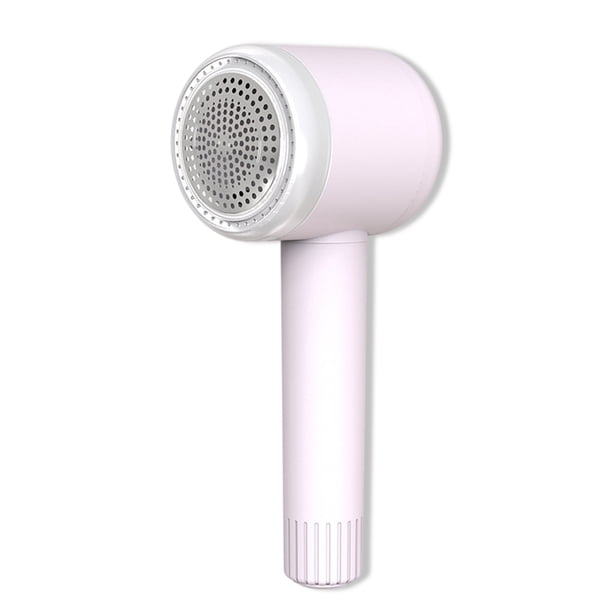 Removedor de pelo eléctrico para pelusa, manta, alfombra, máquina recortadora de pelusa, afeitadora doméstica recargable, protección de apagado automático, rosa Guardurnaity HA009351-02B