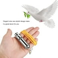 Stainless Steel Ultrasonic Pigeon Whistle Behavior Training Tool