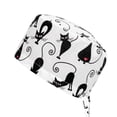 thumbnail image 2 of Doctor Nurse Scrub Cap Hat Unisex Animal Print Medical Uniform Surgical, 2 of 3