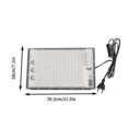 thumbnail image 3 of Sun Indoor Tanning Lamp, Tanning Light, Portable Tanning Light, 45w,196leds, Complete Blue Tanning Lamps For Face And Body, Body And Face Tanning-Good, 3 of 5
