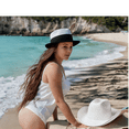 thumbnail image 3 of Cowboy Hat Blinking Wo Denim Hat Cowgirl Hat Western Cowboy Hat Fashion Wo Sparkly Blinking Denim Hat Sun Hat Princess Bridal Cowgirl Hat Western Hat for Carnival Accessories White, 3 of 8