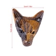 thumbnail image 4 of Colgante de cabeza de lobo, 1 pieza Colgante de piedra con forma de cabeza de lobo Mejore su experiencia, 4 of 11