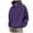 Purple, variant on Momasggi Oversized Hoodies for Men Loose Casual Long Sleeve Drop Shoulder Hooded Sweatshirts Drawstring Hoodie Solid Color Pullover Tops with Pockets Beige XL