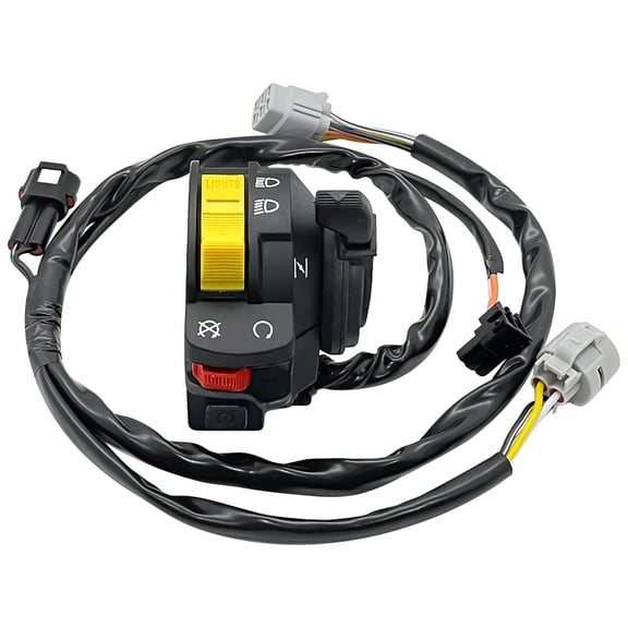 M MATI Left Handlebar Switch Start Stop Kill Headlight for Suzuki LTZ400 QuadSport Z 400 2005-2008