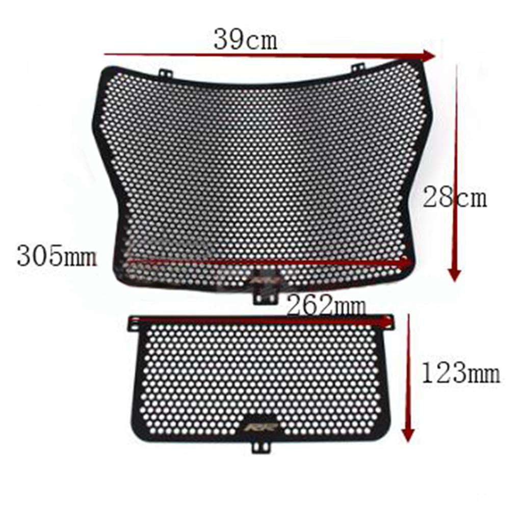 Black KESOTO Motorcycle Accessories Radiator and Oil Cooler Grill Grille Cover Bezel for BMW S1000RR ABS K46 09-18 S1000R 2014-2017 S1000XR 2015-2017 