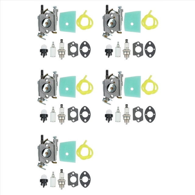 5X Filtro de Aire del Carburador para 123 223 322 323 325 326 327 C1Q-EL24 Recortadoras 503283401