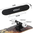 thumbnail image 2 of 31 Inch Complete Skateboard with PU Wheels, Wood 9 Layer Canadian Maple Trick Board for Boys Girls Youth Teens Gift for Beginners Lion Hawk(Gen 2), 2 of 5