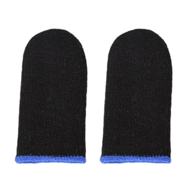 1 par de fundas para dedos transpirables Ndcxsfigh para controlador de juegos PUBG Gaming Nylon Touch Sleeve