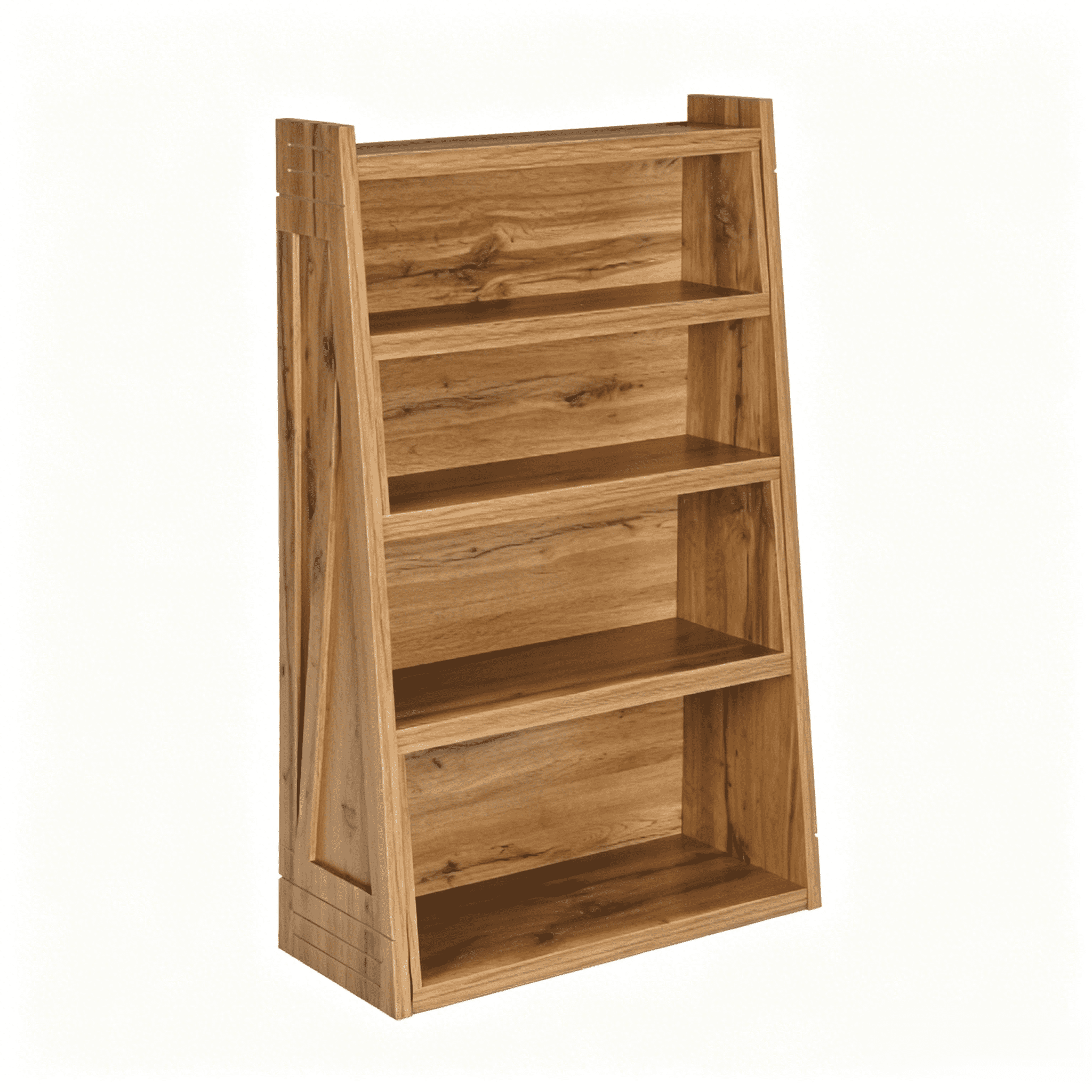 TrumanPick Annual Ring Grain Modular Bookshelf 3-in-1 Convertible