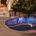 thumbnail image 5 of Fotbe Book Glowing Mushrooms Pattern Christmas Tree Skirt, Tree Skirts Plush Christmas Decorations, Christmas Tree Skirts Xmas Decorations Holiday Party Decor-48", 5 of 6