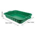 thumbnail image 2 of WEUVEB 2Pack Oil Drain Container Green Oil Catch Pan Thickened Plastic Tool For DIY Enthusiasts, 2 of 8