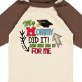 thumbnail image 4 of Inktastic My Mommy Did It and She Did It for Me with Graduation Cap Boys Long Sleeve Baby Bodysuit, 4 of 5