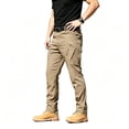 thumbnail image 2 of Men's Cargo Pants Stretch Breathable 6 Pockets Daily Outdoor Trousers S-XXL, 2 of 9