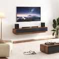 thumbnail image 5 of Blotout 78.7''Minimalist Floating TV Stand, Modern Wall-Mounted Media Console with 4 Drawers, Soft Close Hydraulic Cabinets, Round Corner & Cable Management for Wall-mounted TV Up to 90'', 5 of 8