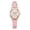 Pink, variant on Women’s Cat Dial Quartz Watch, Slim Faux Leather Strap, Whimsical Analog Wristwatch For Everyday Wear And Youthful Style