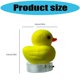 thumbnail image 3 of 5PCS Light Up Duck Theme Hair Clip Styling Accessory Foam Flocking Hair Clip Cartoon Headpiece For Children School Event Multicolor, 3 of 5