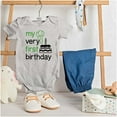 thumbnail image 3 of My Very First Birthday One Year Old Romper Boys or Girls Infant Baby Brisco Brands 12M, 3 of 6