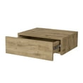 thumbnail image 4 of DeeHome Wesley Macadamia Wall-Mounted Floating Nightstand, 4 of 7