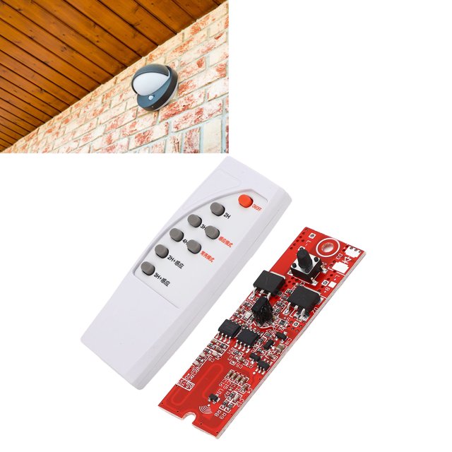 Solar Controller Board, Solar Charging Module Sensitive Motion Sensor 7 Modes for Modification