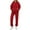 10# Red, variant on Sweatsuits Women 2 Piece Outfit Fleece Oversized Hoodie Joggers Sweatpants Track Suits Matching Lounge Pants Sets Red XL