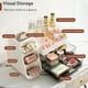 thumbnail image 2 of Organizador de maquillaje Aveniee con cajones para tocador (blanco), 2 of 7