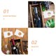 thumbnail image 3 of unbranded 100Ud Etiquetas Colgantes Reusables De PVC Para De Vino Con Y Resistente, 3 of 7