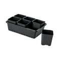 thumbnail image 1 of DYNWAVECA Seedling Pot Planter Box Vegetable Plant Container Vegetable Flower Planters Boxes Nursery Pots for Garden Windowsill Balcony 6 Grid, 1 of 10