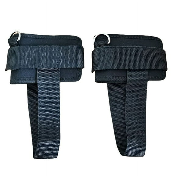 1 Pair Fitness Ankle Strap for Cable Machine, Adjustable Women Men Ankle Strap Kickbacks with Fixed Rope, Foot Legs Muscle Strength Exercises, Gym Glute Hips Workouts Thighs Power Trainer