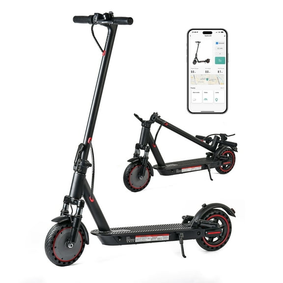 WQCJL Adult Electric Scooter 21miles E scooter Kick scooter 350W Motor