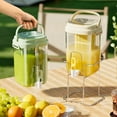 thumbnail image 3 of JIEMUCES Water Dispenser with Faucet BPA-Free Summer Juice Jug for Fridge 5L Leakproof Iced Tea & Fruit Infuser Pitcher Large Capacity Beverage Container for Parties Picnics, 3 of 8
