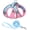 Pink Blue, variant on Miaocao Soft Small Dog Harness and Set Mesh Puppy Harnesses Easy Walk Dog Harness Vest Adjustable Reflective No Pull Dog Harnesses for Small Dogs Cats