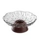 thumbnail image 1 of Frutero con pedestal, cuenco decorativo, soporte de exhibición, bandeja de almacenamiento práctica para frutas. blanco, 1 of 9
