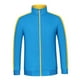 thumbnail image 4 of Chaqueta Corta de Invierno Forrado Térmico Casual de Mangas Largas Sudadera Deportiva Ropa para Ciclismo Senderismo Azul Amarillo 3XL Macarena Chaquetas de bombardero con cremallera corta, 4 of 8