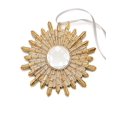 thumbnail image 1 of Holiday Lane Gold-Tone Snowflake With Faux Jewel Ornament, 1 of 3