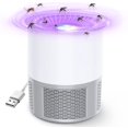thumbnail image 1 of Lámpara antimosquitos, luz antimosquitos, matamoscas eléctrico para interiores, exterminador de mosquitos UV, matamoscas físico portátil USB, 1 of 5