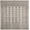 Grey, variant on Bokhara Grey Polypropylene Rug 6'7" x 6'7" Round