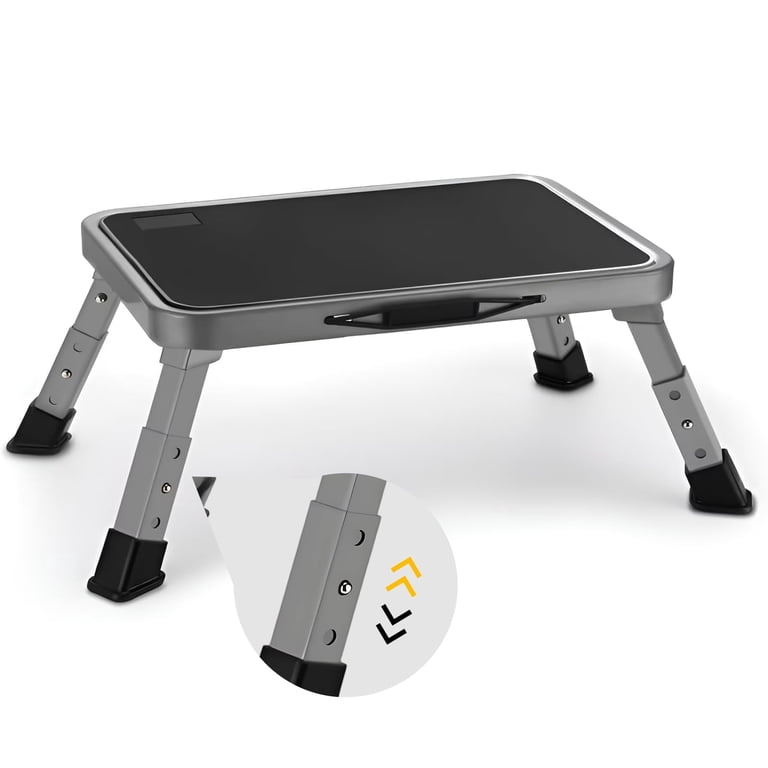 Lafati Folding RV Step Stool, Anti-Slip Platform, 330 lb Capacity photo 1