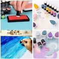 thumbnail image 6 of TOPCHANCES 40 Pack Sponge Daubers with Storage Box Art, Finger Sponge Daubers for Painting Ink Drawing DIY Card Making Crafts School Stenciling, 6 of 9