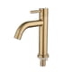 thumbnail image 1 of Bathroom Sink Faucet - Brush Gold Single Cold Basin Faucet, 304 Material, 1 of 5