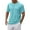 C82/Mint Green, variant on Vividxx Men's Athletic Performance T Shirt For Summer Active Wear Comfortable Crew Neck Sports Shirt For Running And Fitness